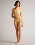 RASMINE-Swimwear-Whether it's a beach party or a sunny day in the garden, RASMINE is always ready to go. This bikini top, which features our Baroque print, may be worn as a separate or with the matching bottom for an unique look. Ted Baker womenswear collection Bikini top Skinny straps Bandeau style Stretch fabric Baroque print Ted Baker branded Our model is 5'10.5" / 1.79m and wears a Ted size 1- Ted Baker Romania